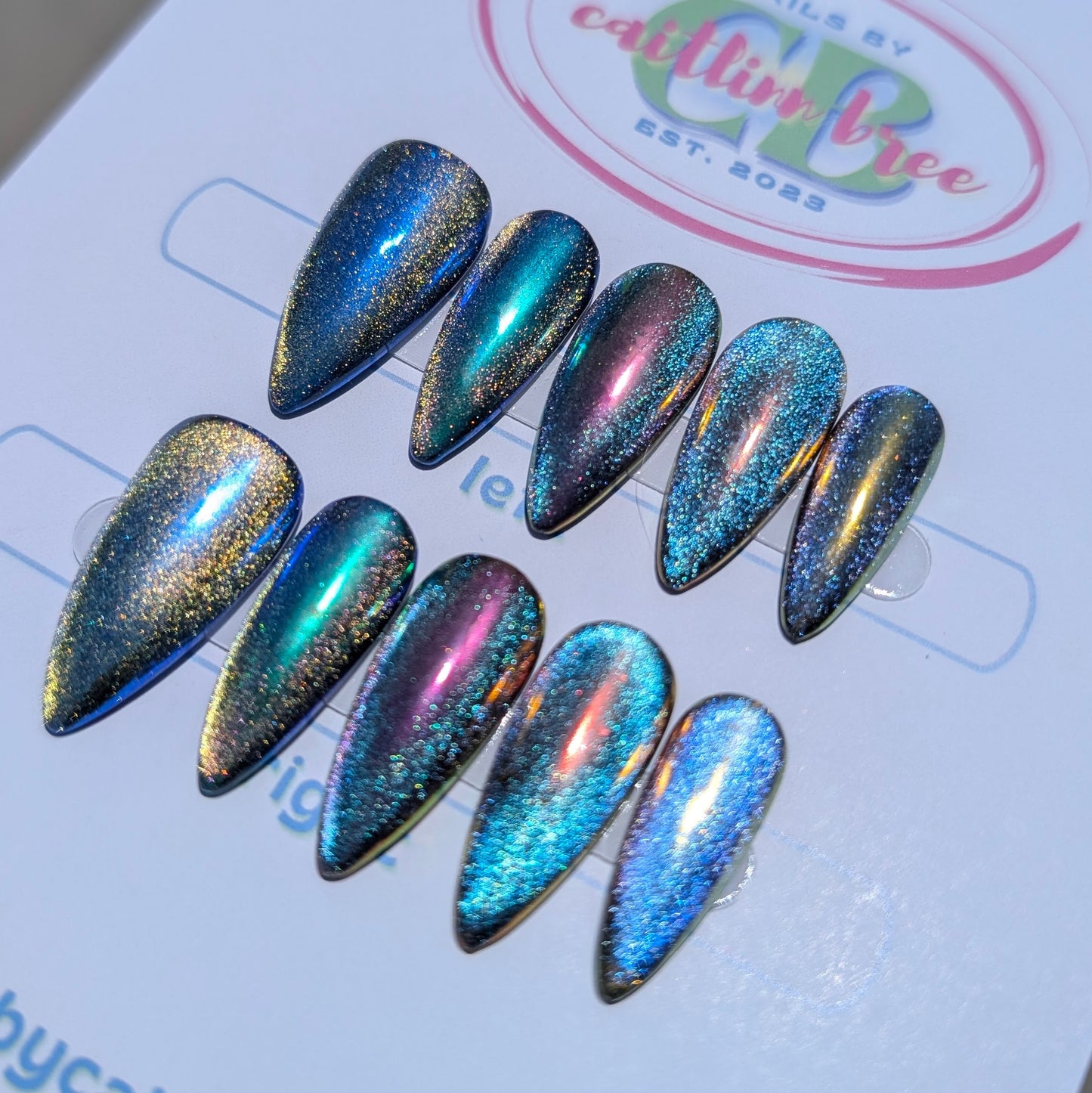 Rainbow Chrome Cat Eyes