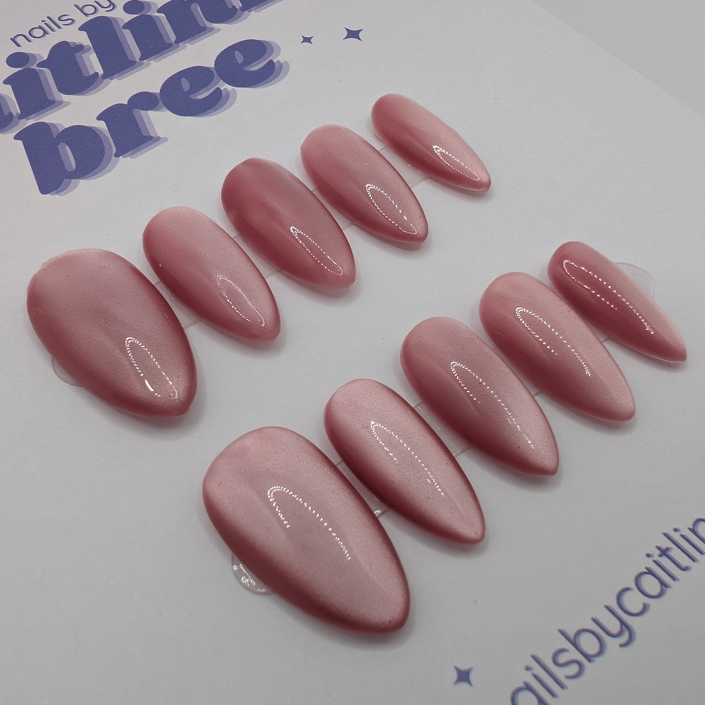 Light Pink Moonlight Cat Eye
