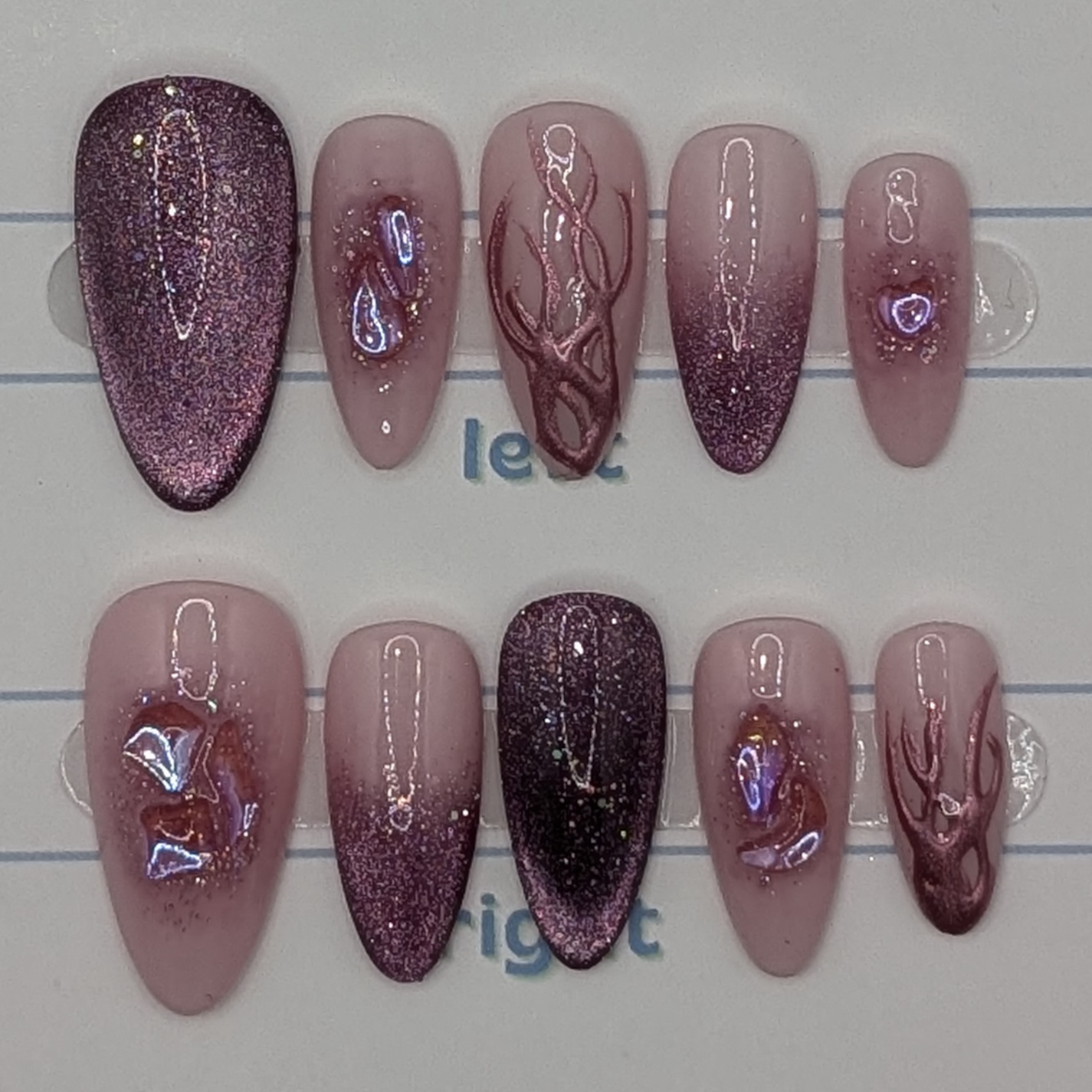 Pinky Purple Reflective Freestyle