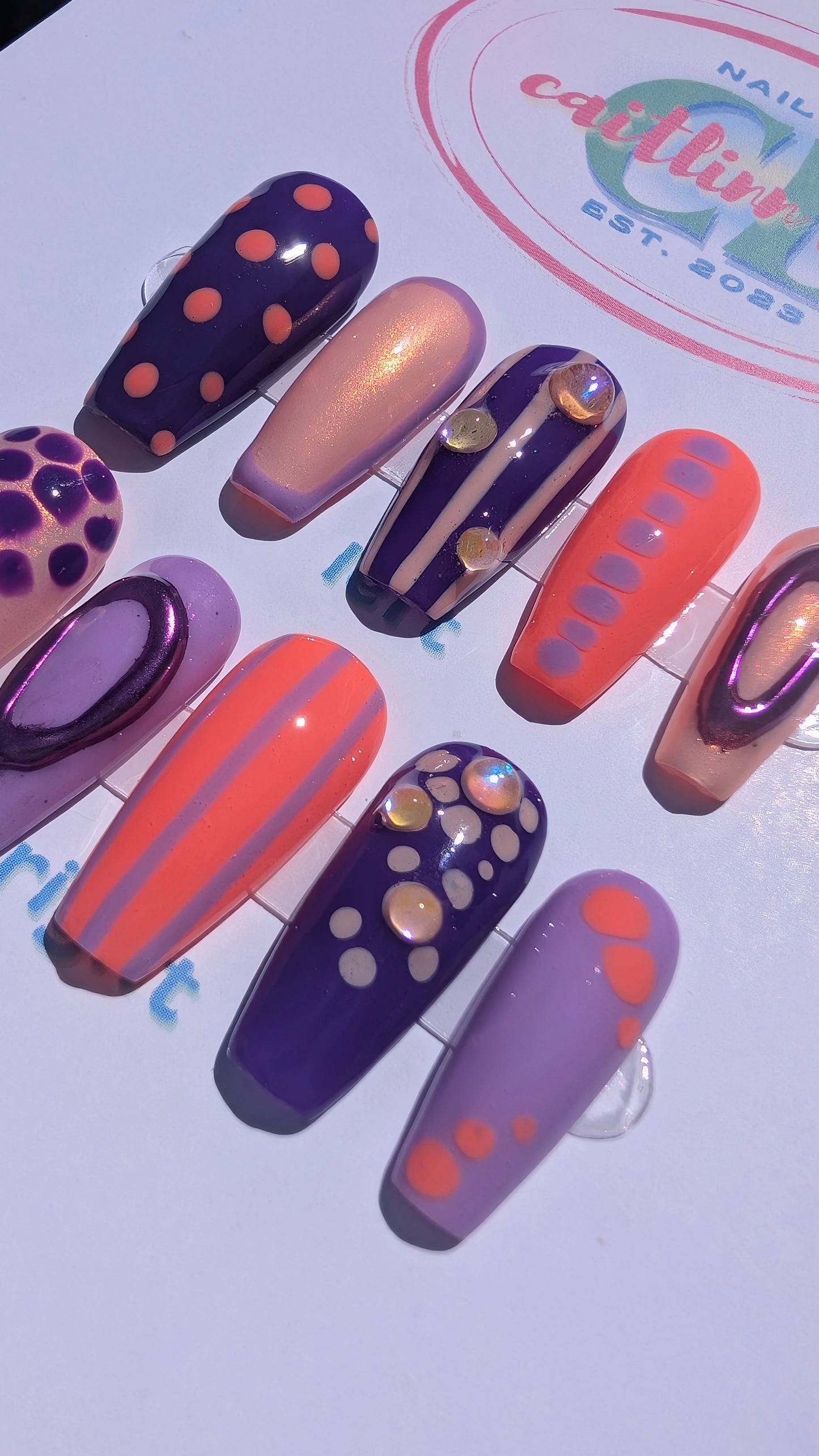 Orange and Purple Summer