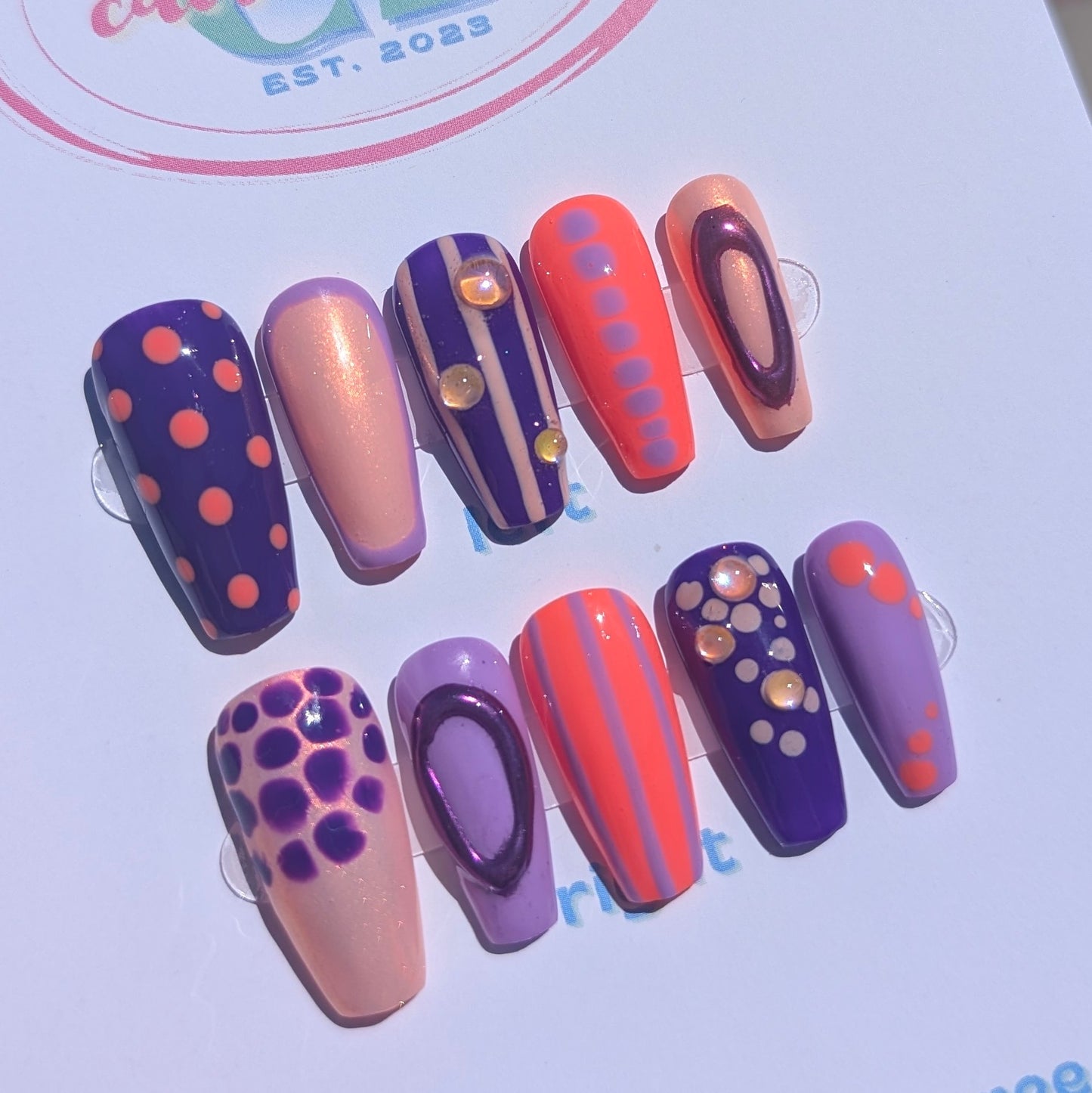 Orange and Purple Summer