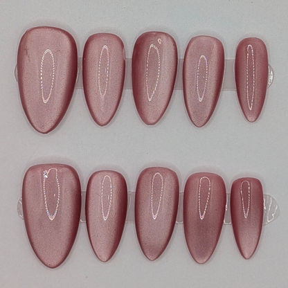 Light Pink Moonlight Cat Eye
