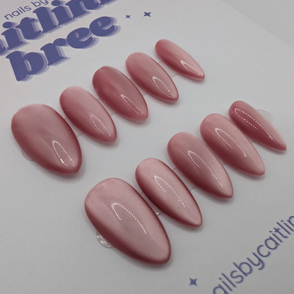 Light Pink Moonlight Cat Eye