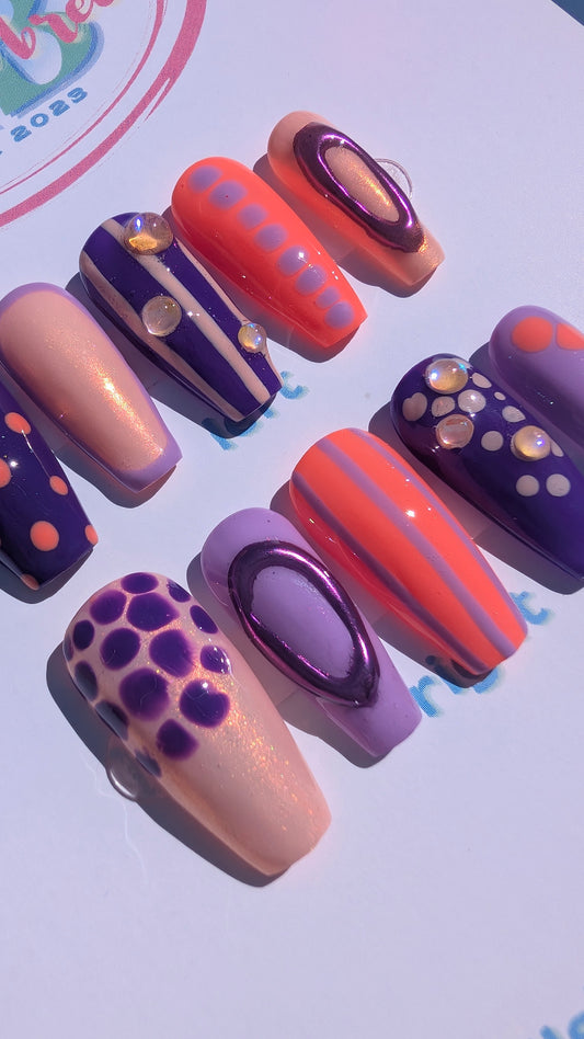 Orange and Purple Summer