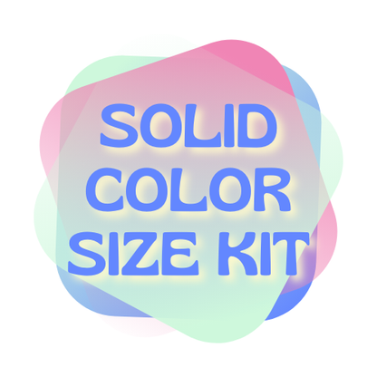 Solid Color Size Kit